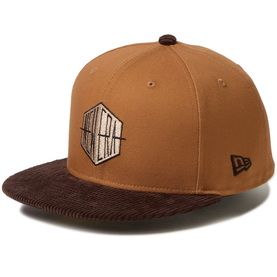 59FIFTY 2-Tone Duck Canvas Hexa Logo カーキ ダークブラウン
