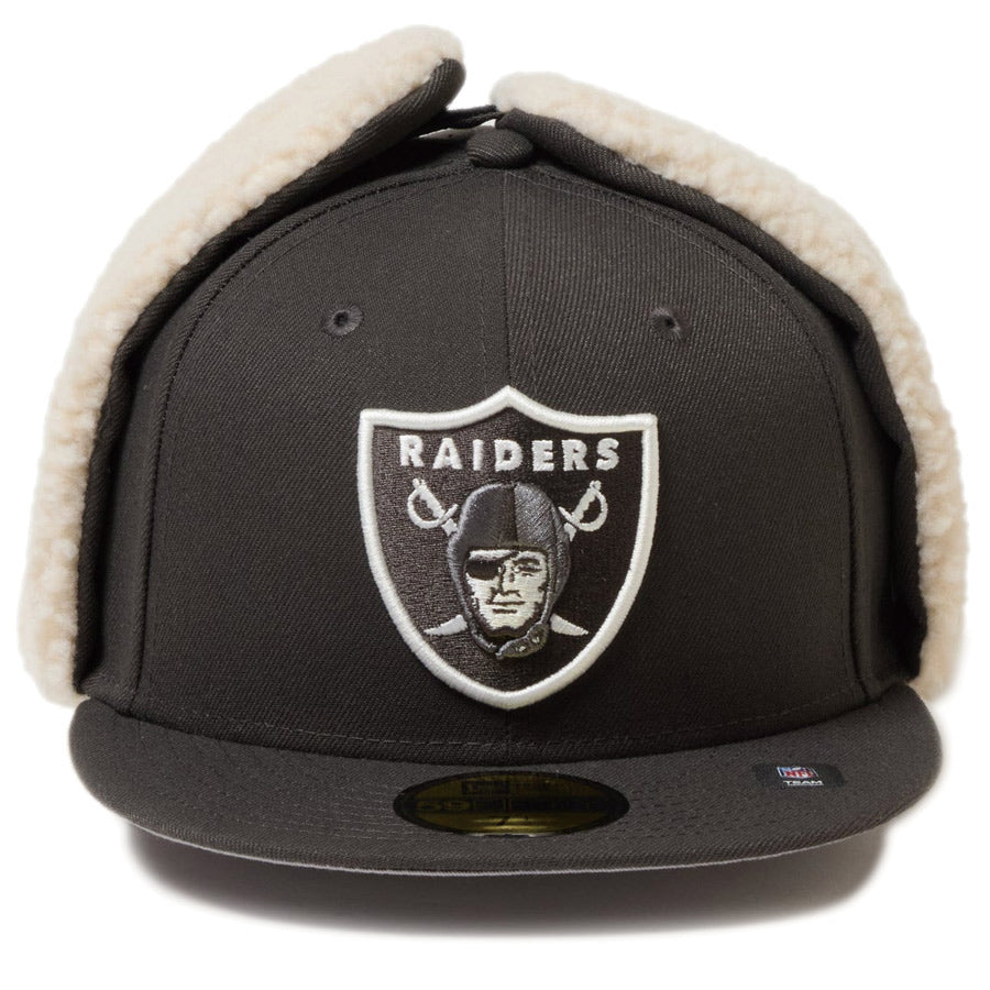 59FIFTY Dog Ear ドッグイヤー ラスベガス・レイダース ダークピューター