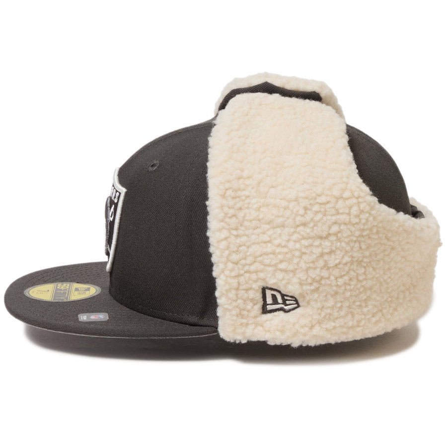 59FIFTY Dog Ear ドッグイヤー ラスベガス・レイダース ダークピューター