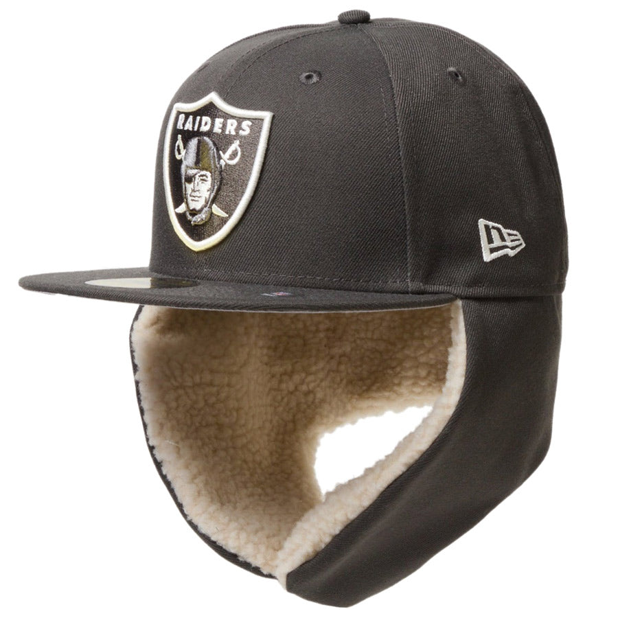 59FIFTY Dog Ear ドッグイヤー ラスベガス・レイダース ダークピューター