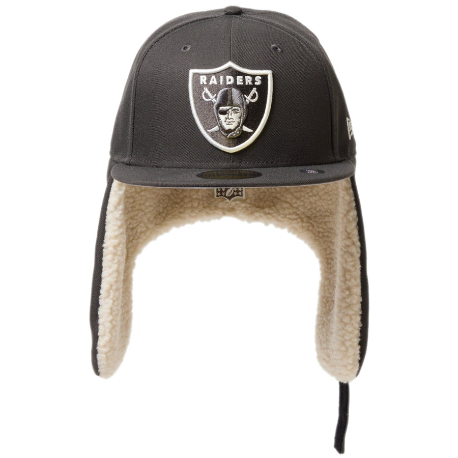 59FIFTY Dog Ear ドッグイヤー ラスベガス・レイダース ダークピューター