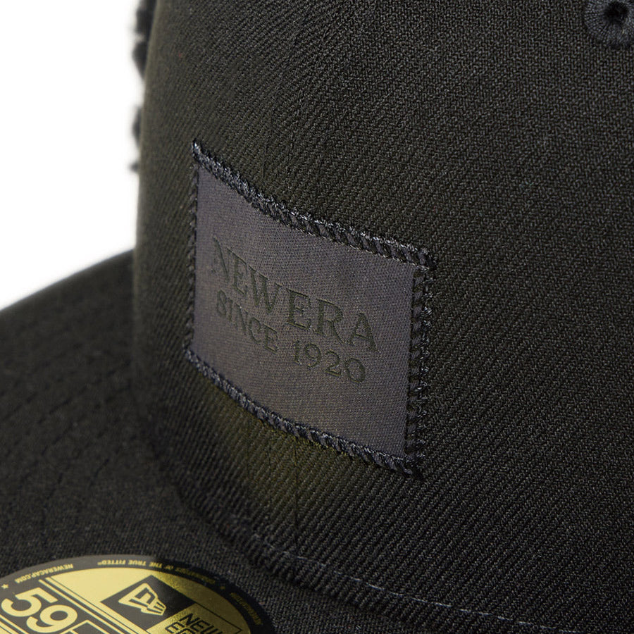 59FIFTY Dog Ear ドッグイヤー Black Woven Patch ブラック