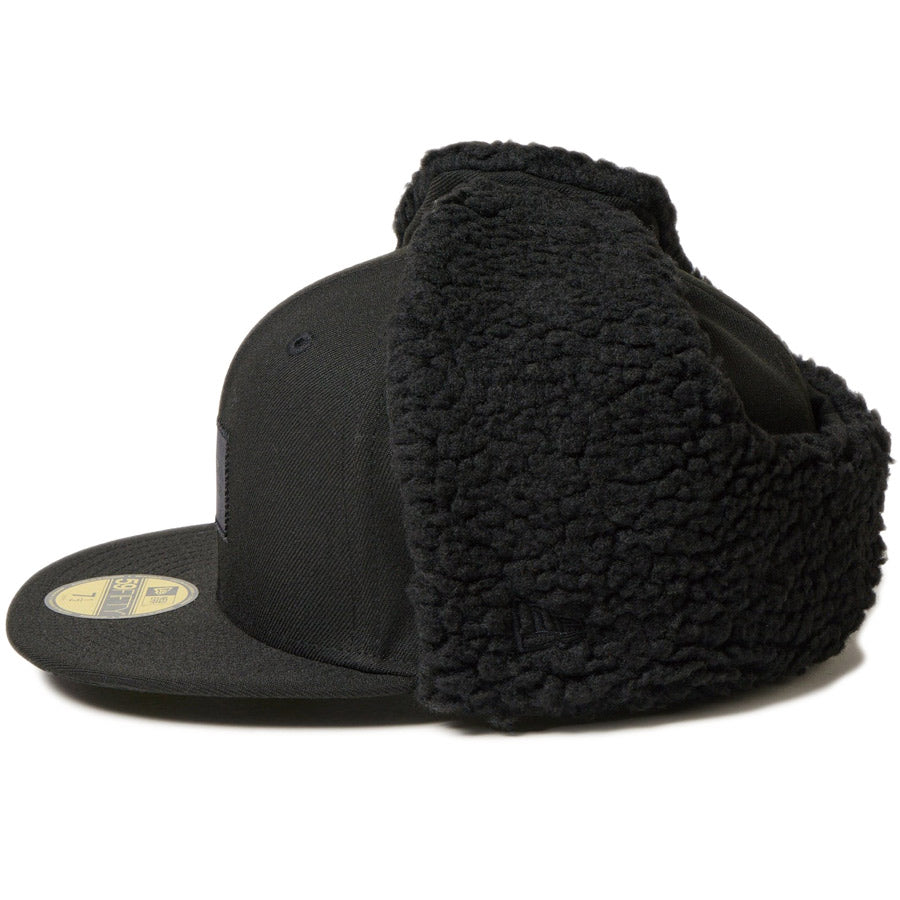 59FIFTY Dog Ear ドッグイヤー Black Woven Patch ブラック