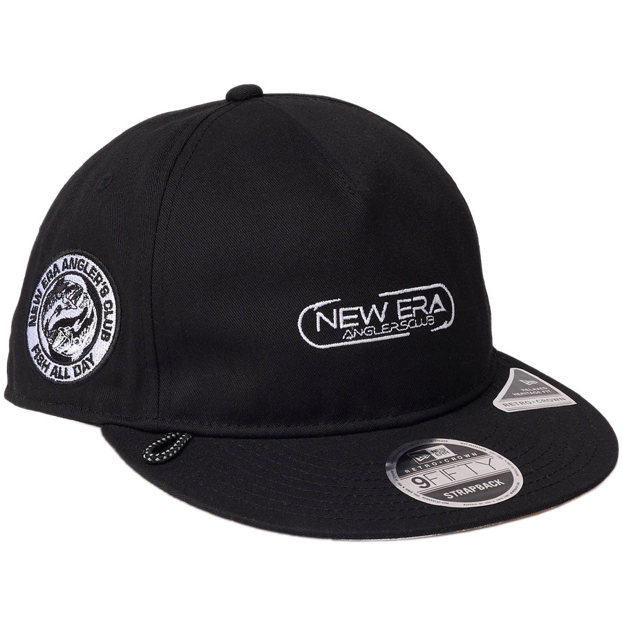 RC 9FIFTY A-Frame フラットバイザー Angler's Club ブラック | アウトドア