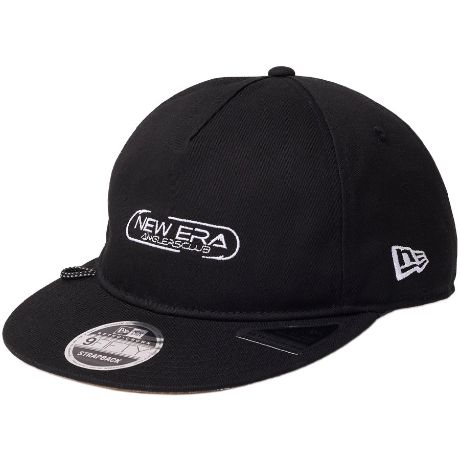 RC 9FIFTY A-Frame フラットバイザー Angler's Club ブラック | アウトドア