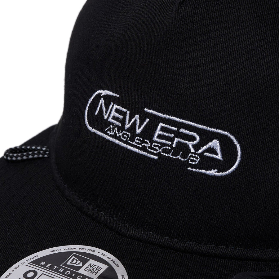 RC 9FIFTY A-Frame フラットバイザー Angler's Club ブラック | アウトドア