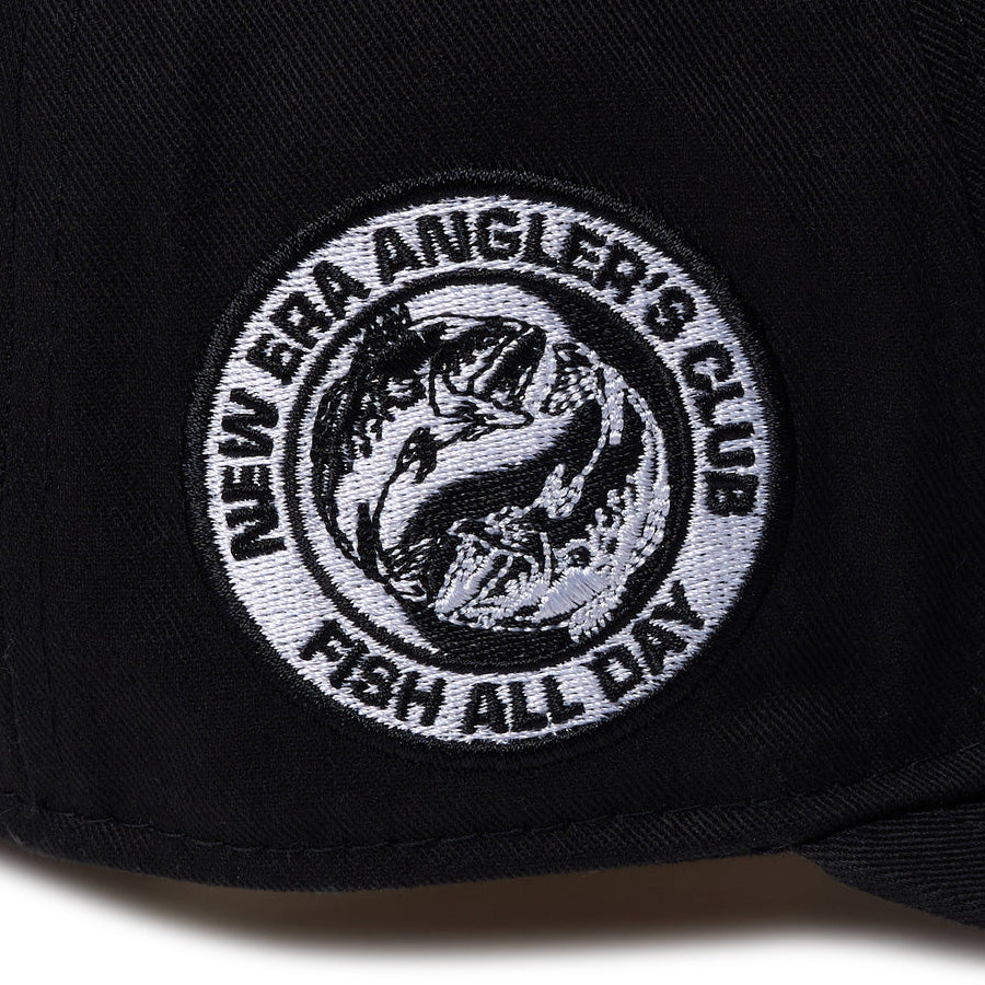 RC 9FIFTY A-Frame フラットバイザー Angler's Club ブラック | アウトドア