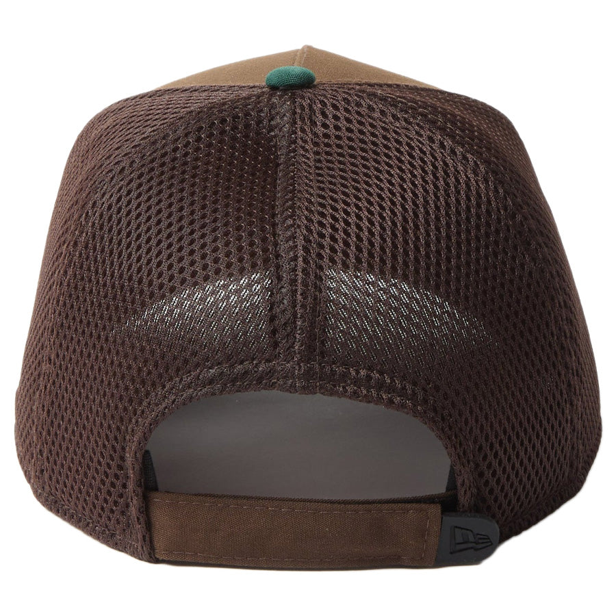 9FORTY A-Frame トラッカー REPREVE ウォルナット ダークグリーンバイザー | アウトドア