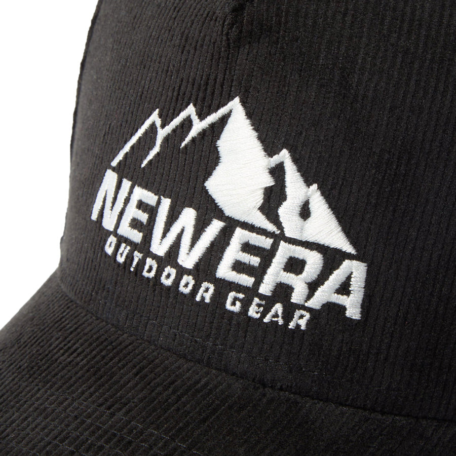 9FORTY A-Frame Corduroy コーデュロイ マウンテンロゴ ブラック | アウトドア