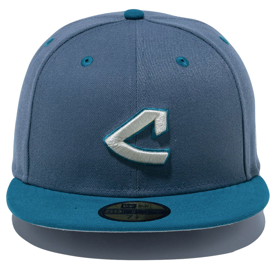 59FIFTY 59FIFTY DAY Memorial Collection クリーブランド・ガーディアンズ スレート ブルーバイザー
