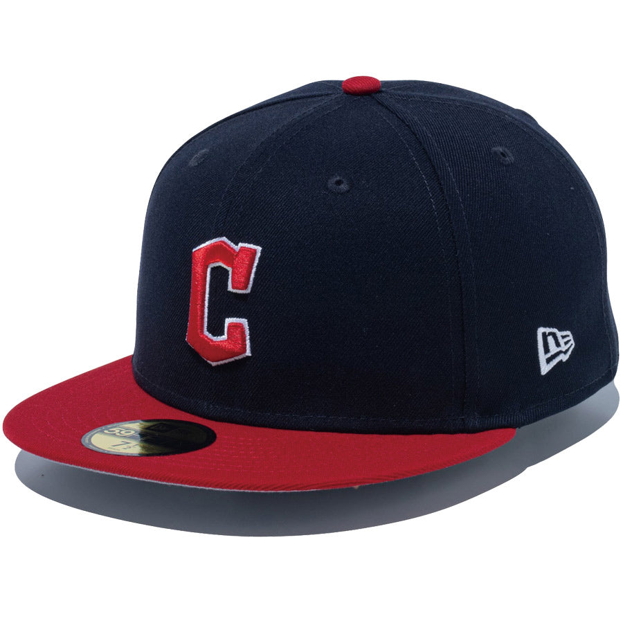 59FIFTY 59FIFTY DAY Memorial Collection クリーブランド・ガーディアンズ ネイビー スカーレットバイザー