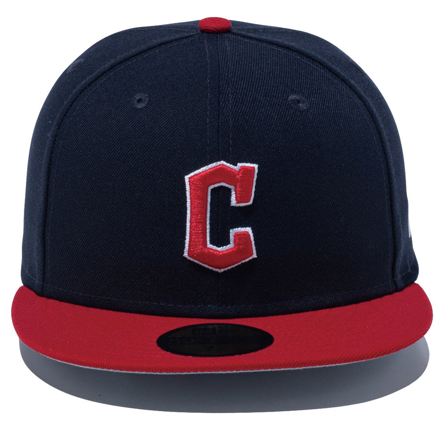 59FIFTY 59FIFTY DAY Memorial Collection クリーブランド・ガーディアンズ ネイビー スカーレットバイザー