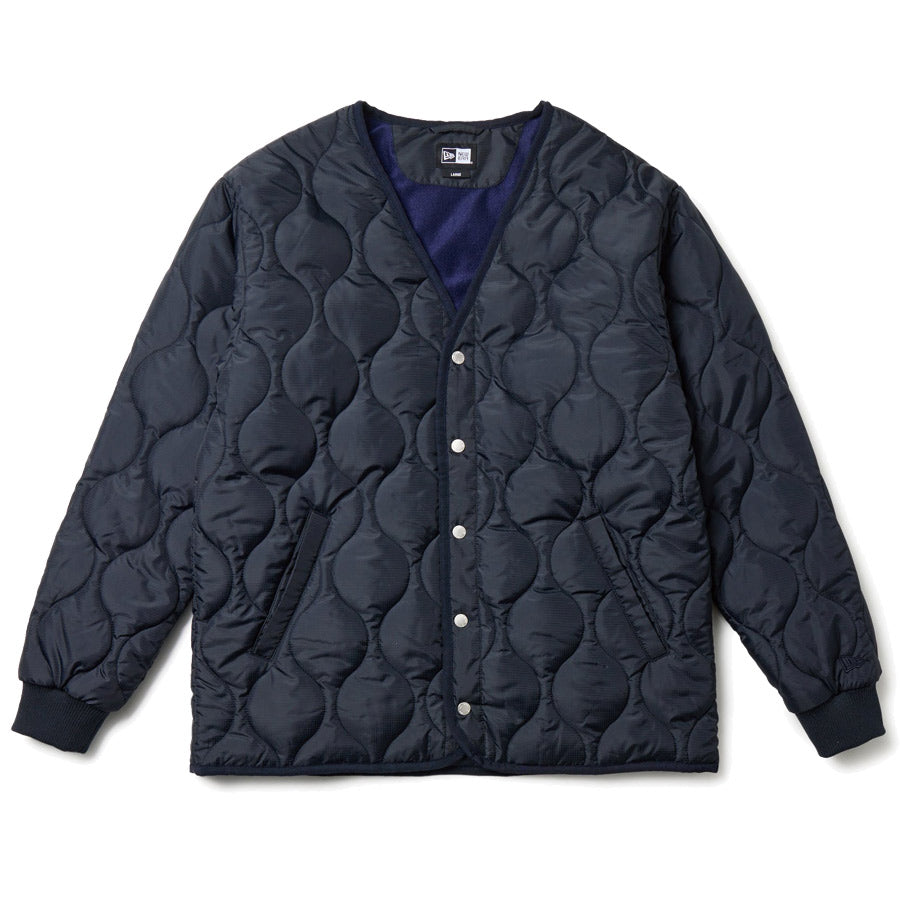 New Era Golf SetUp キルティングジャケットM/パンツL BK NEW ERA ニューエラ ゴルフ レディース インサレーティッド