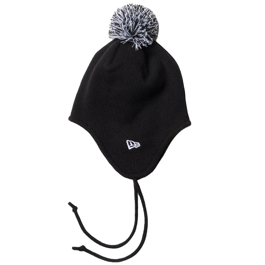 ニューエラ キャップ ニット帽 NEW ERA ポンポンニット イヤーフラップ