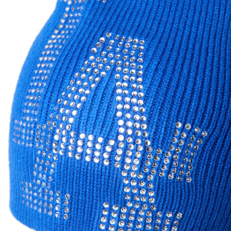 ニューエラ ニット帽 NEW ERA ベーシック ビーニー Rhinestone ライン