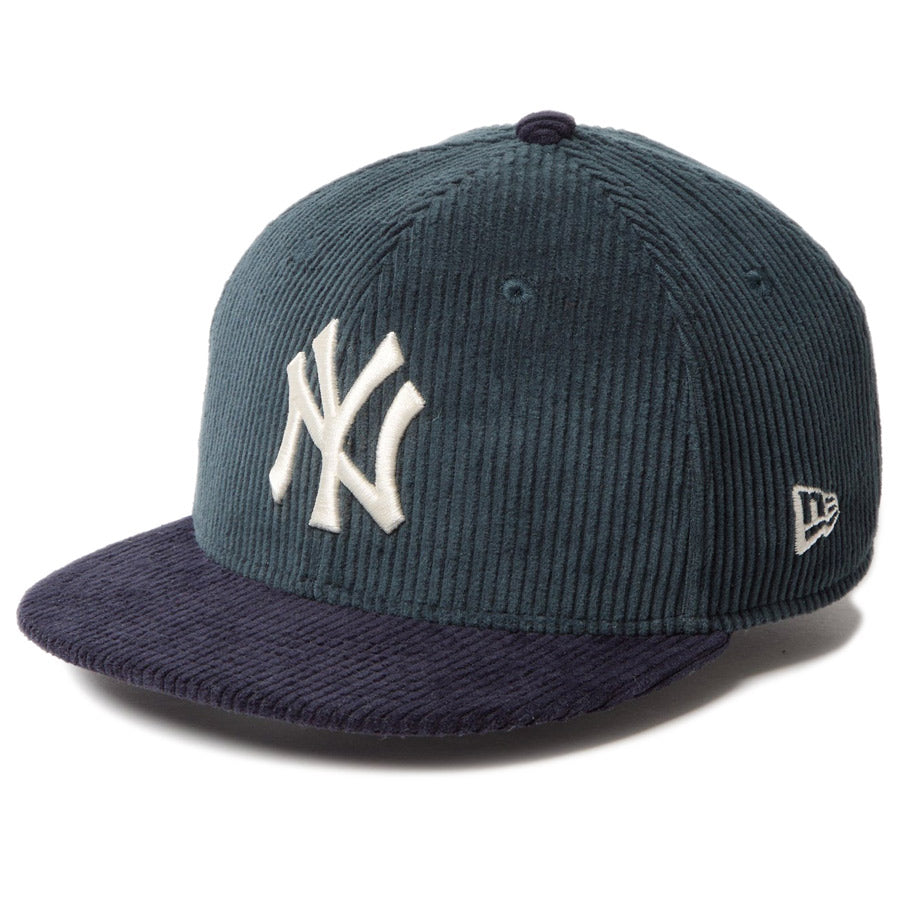 Youth 9FIFTY Corduroy コーデュロイ ニューヨーク・ヤンキース ブルーグリーン/ネイビー