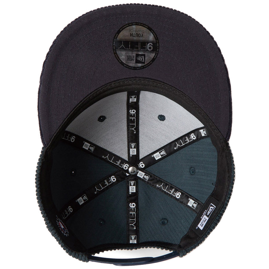 Youth 9FIFTY Corduroy コーデュロイ ニューヨーク・ヤンキース ブルーグリーン/ネイビー