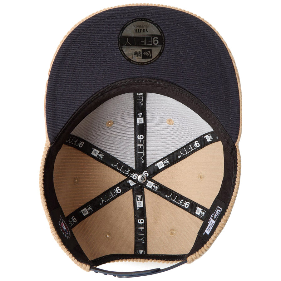 Youth 9FIFTY Corduroy コーデュロイ ロサンゼルス・ドジャース ベージュ