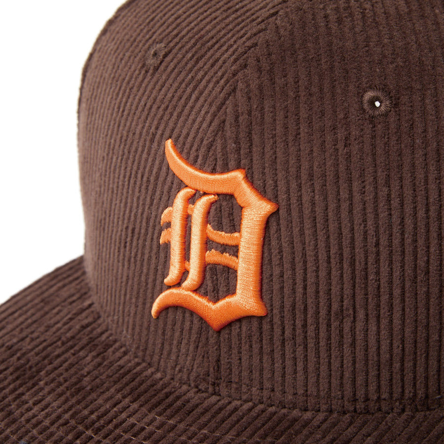 Youth 9FIFTY Corduroy コーデュロイ デトロイト・タイガース ダークブラウン