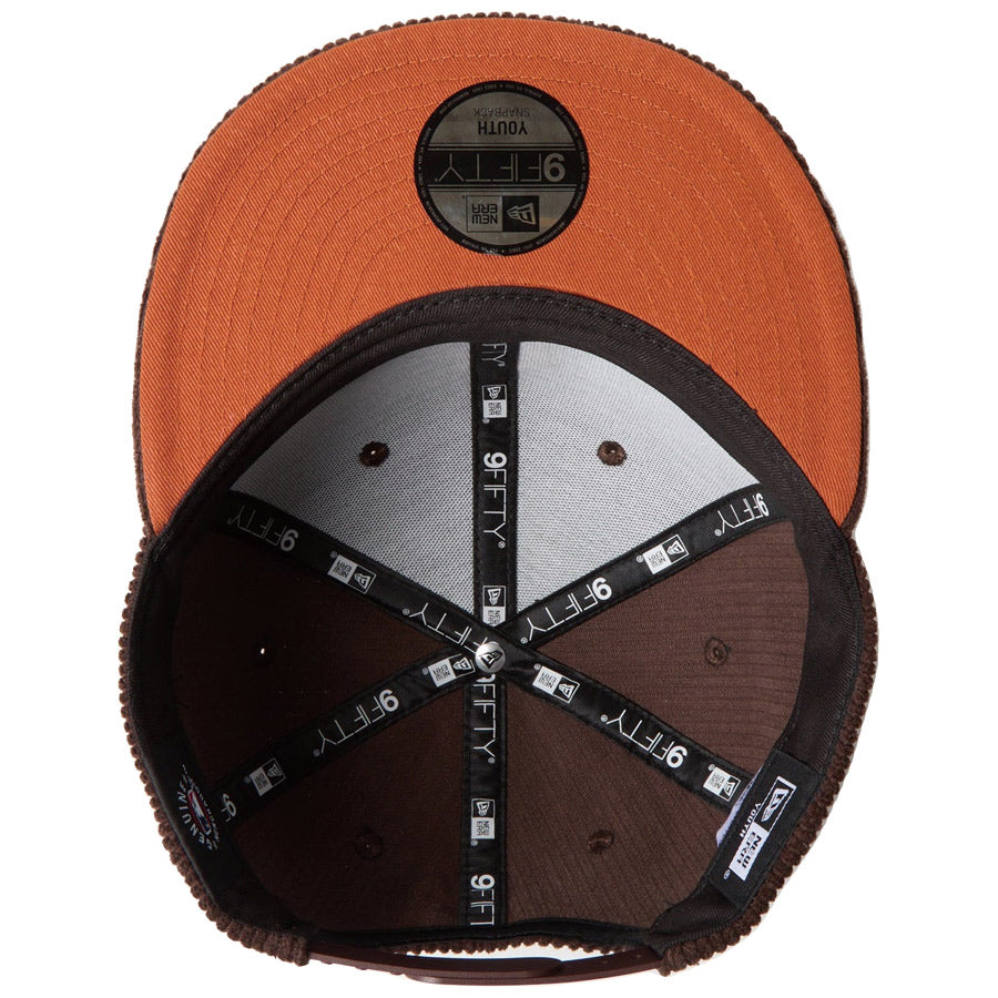 Youth 9FIFTY Corduroy コーデュロイ デトロイト・タイガース ダークブラウン