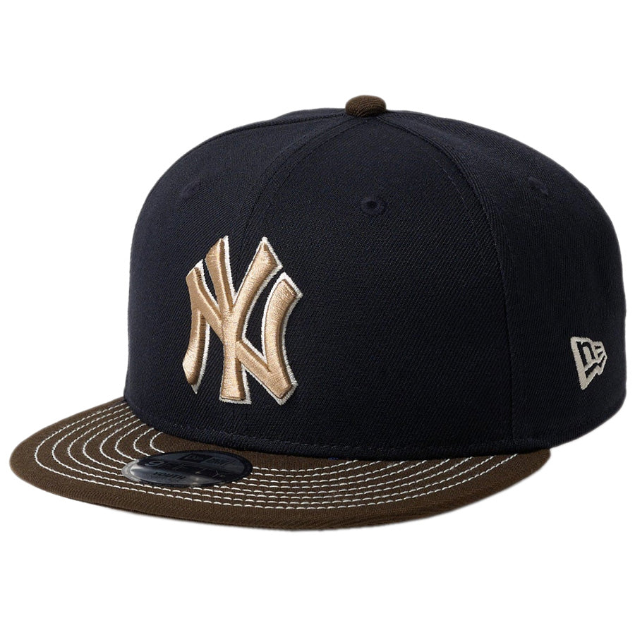 Youth 9FIFTY 2-Tone ニューヨーク・ヤンキース ネイビー ウォルナットバイザー