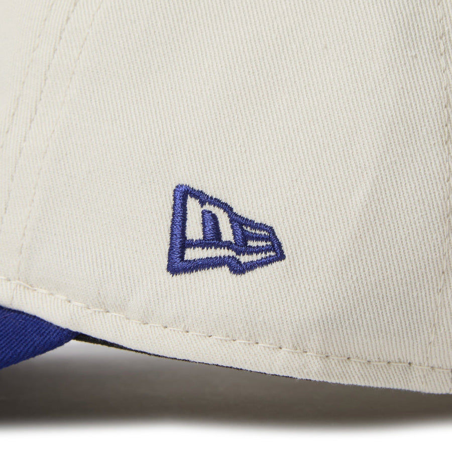 Youth 9TWENTY MLB 2-Tone ロサンゼルス・ドジャース アイボリー ダークロイヤルバイザー