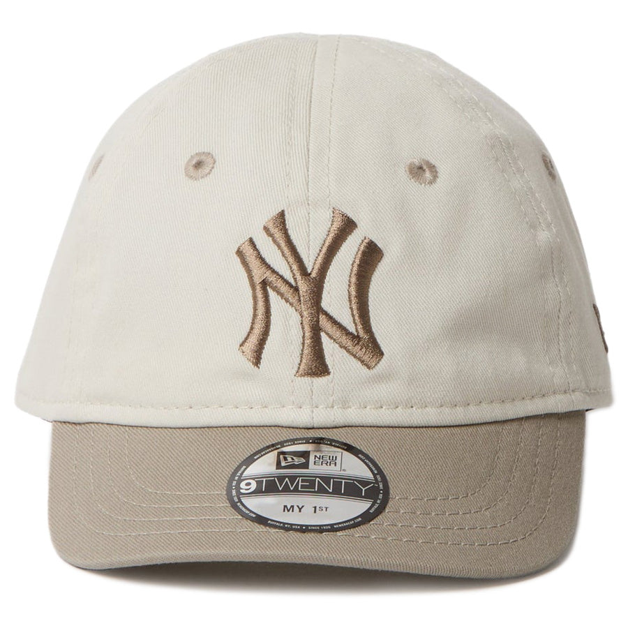 My 1st 9TWENTY MLB 2-Tone ニューヨーク・ヤンキース アイボリー ペブルバイザー