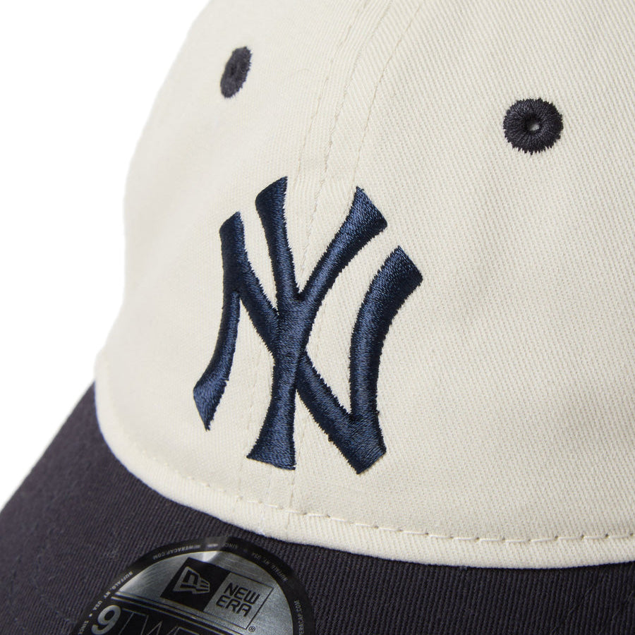 My 1st 9TWENTY MLB 2-Tone ニューヨーク・ヤンキース アイボリー ネイビーバイザー
