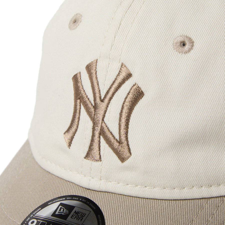 My 1st 9TWENTY MLB 2-Tone ニューヨーク・ヤンキース アイボリー ペブルバイザー