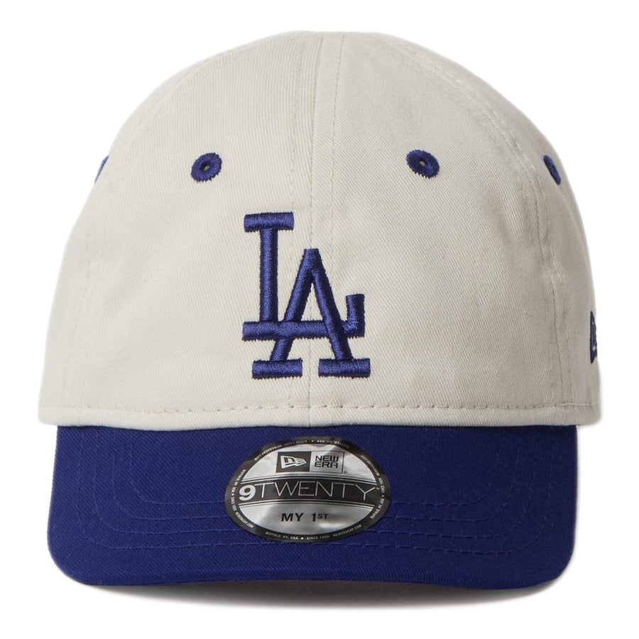 My 1st 9TWENTY MLB 2-Tone ロサンゼルス・ドジャース アイボリー ダークロイヤルバイザー