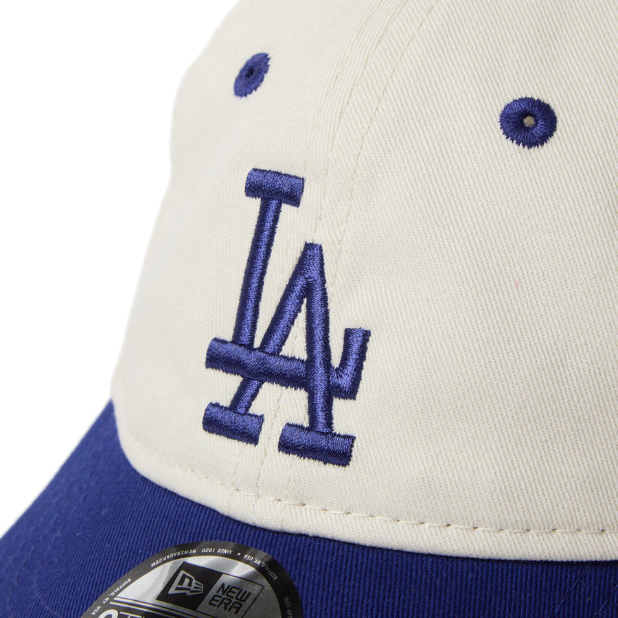 My 1st 9TWENTY MLB 2-Tone ロサンゼルス・ドジャース アイボリー ダークロイヤルバイザー