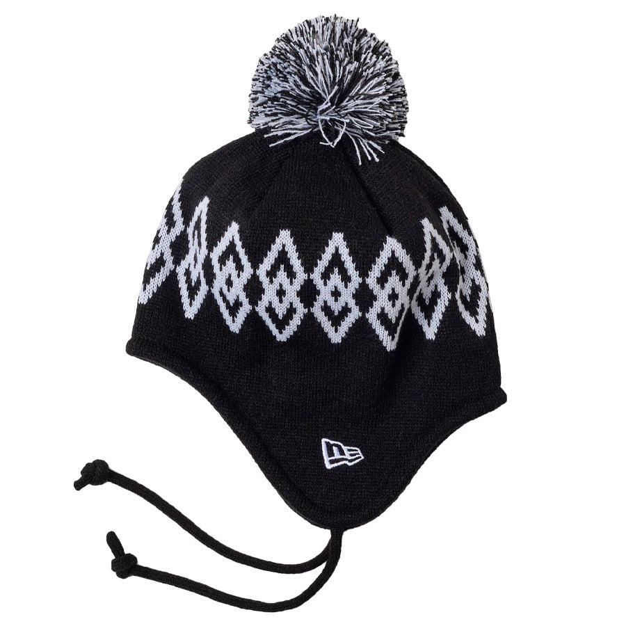 ニューエラ ニット帽 NEW ERA キッズ Kid's ポンポンニット イヤー