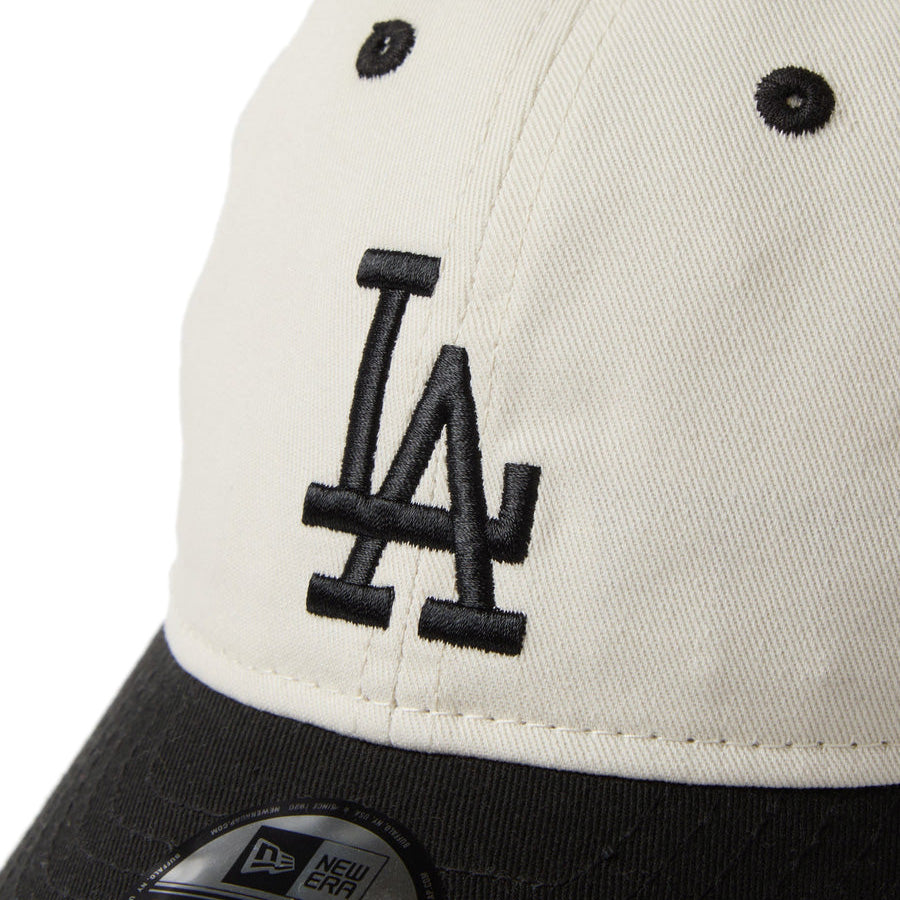 Child 9TWENTY MLB 2-Tone ロサンゼルス・ドジャース アイボリー ブラックバイザー