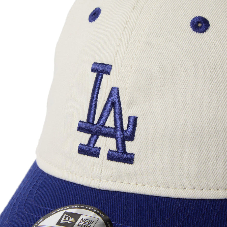 Child 9TWENTY MLB 2-Tone ロサンゼルス・ドジャース アイボリー ダークロイヤルバイザー