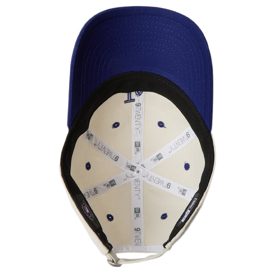Child 9TWENTY MLB 2-Tone ロサンゼルス・ドジャース アイボリー ダークロイヤルバイザー