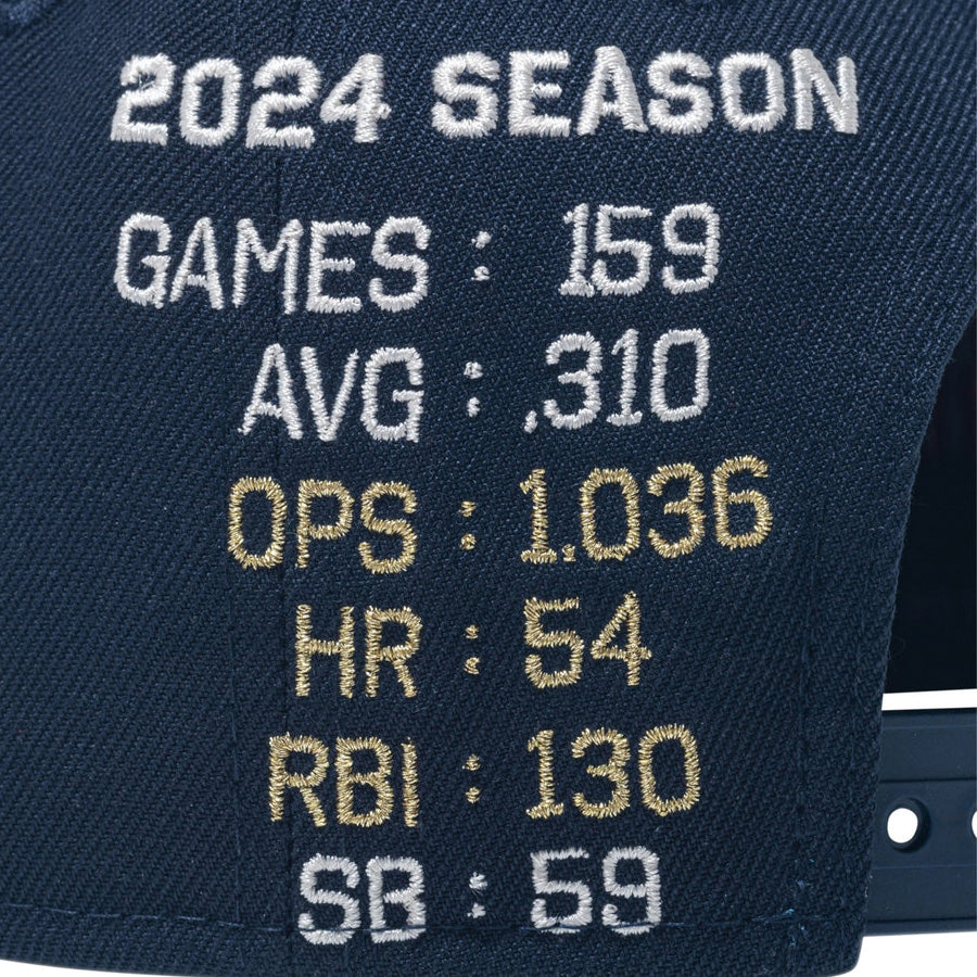 Youth 9FIFTY Los Angeles Dodgers 2024 Stats Pack ロサンゼルス・ドジャース ネイビー
