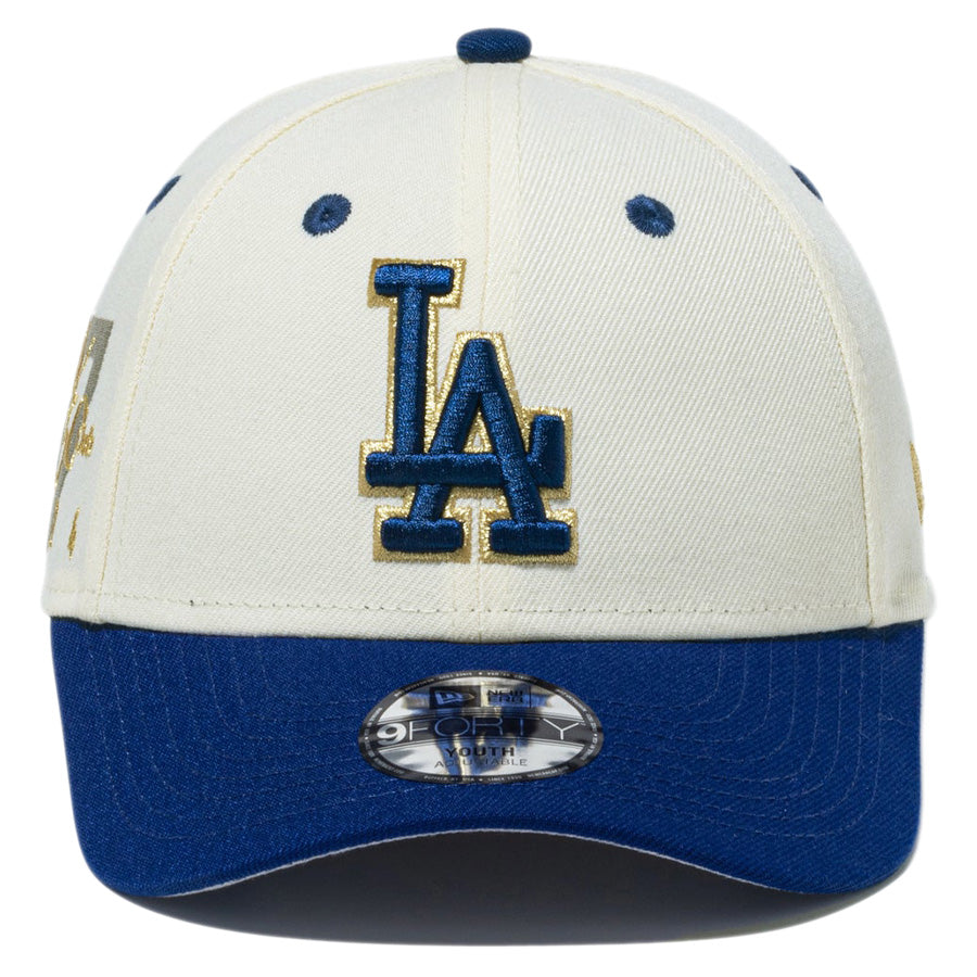 Youth 9FORTY Los Angeles Dodgers 50-50 Club Pack ロサンゼルス・ドジャース クロームホワイト