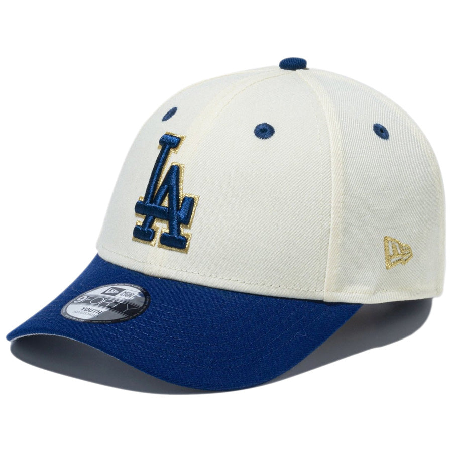 Youth 9FORTY Los Angeles Dodgers 50-50 Club Pack ロサンゼルス・ドジャース クロームホワイト