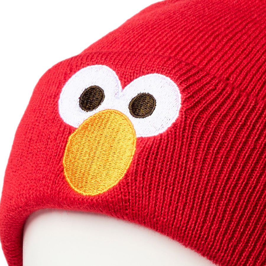 Kid's ベーシック カフニット SESAME STREET セサミストリート Elmo エルモ レッド