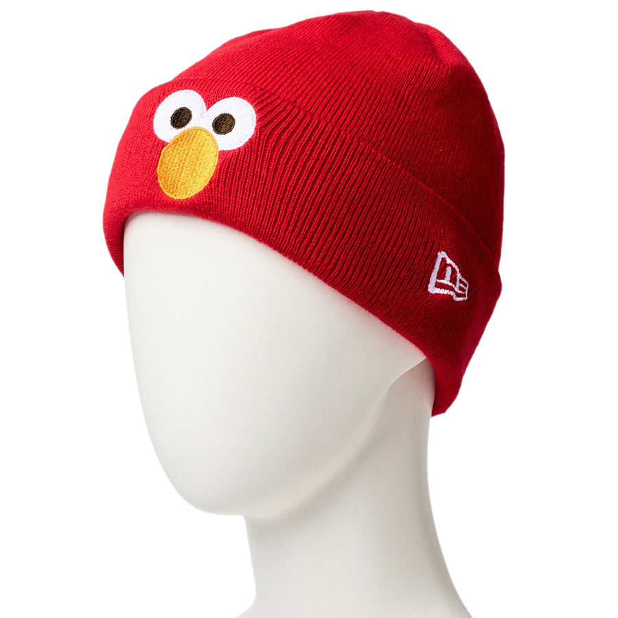 Kid's ベーシック カフニット SESAME STREET セサミストリート Elmo エルモ レッド