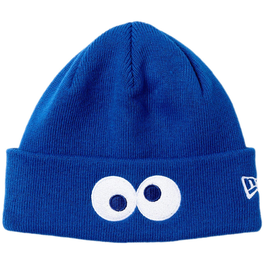 Kid's ベーシック カフニット SESAME STREET セサミストリート Cookie Monster クッキーモンスター ブルー