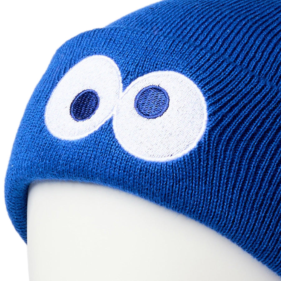 Kid's ベーシック カフニット SESAME STREET セサミストリート Cookie Monster クッキーモンスター ブルー