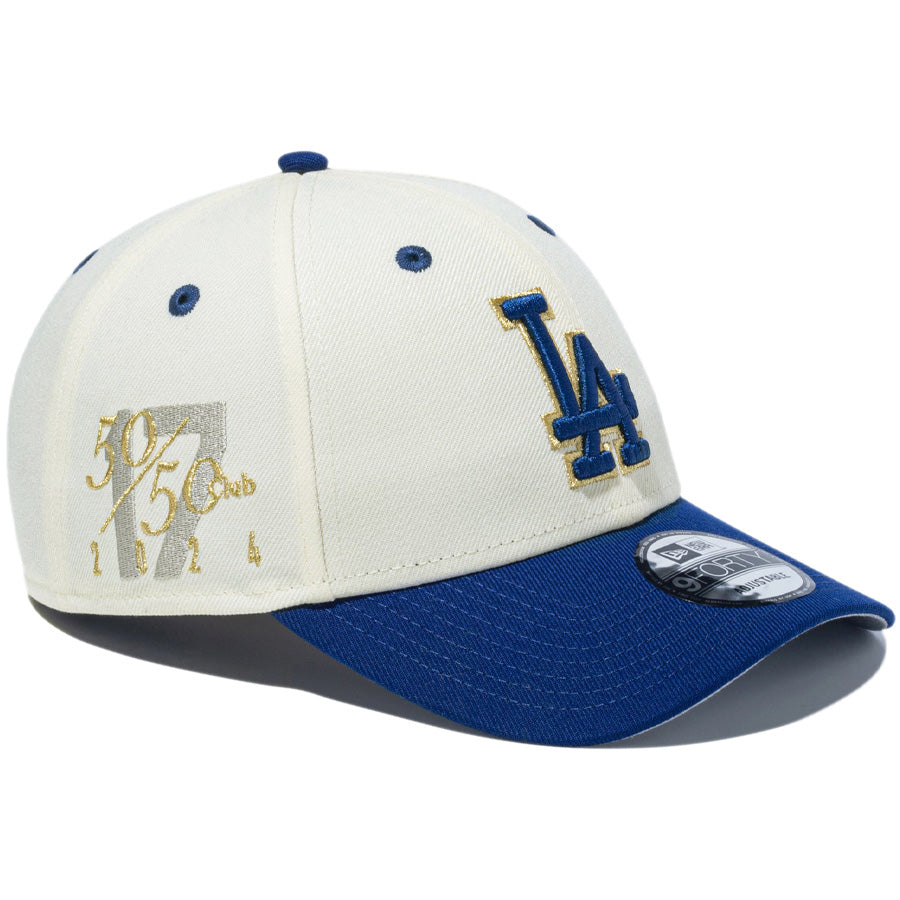 9FORTY Los Angeles Dodgers 50-50 Club Pack ロサンゼルス・ドジャース クロームホワイト