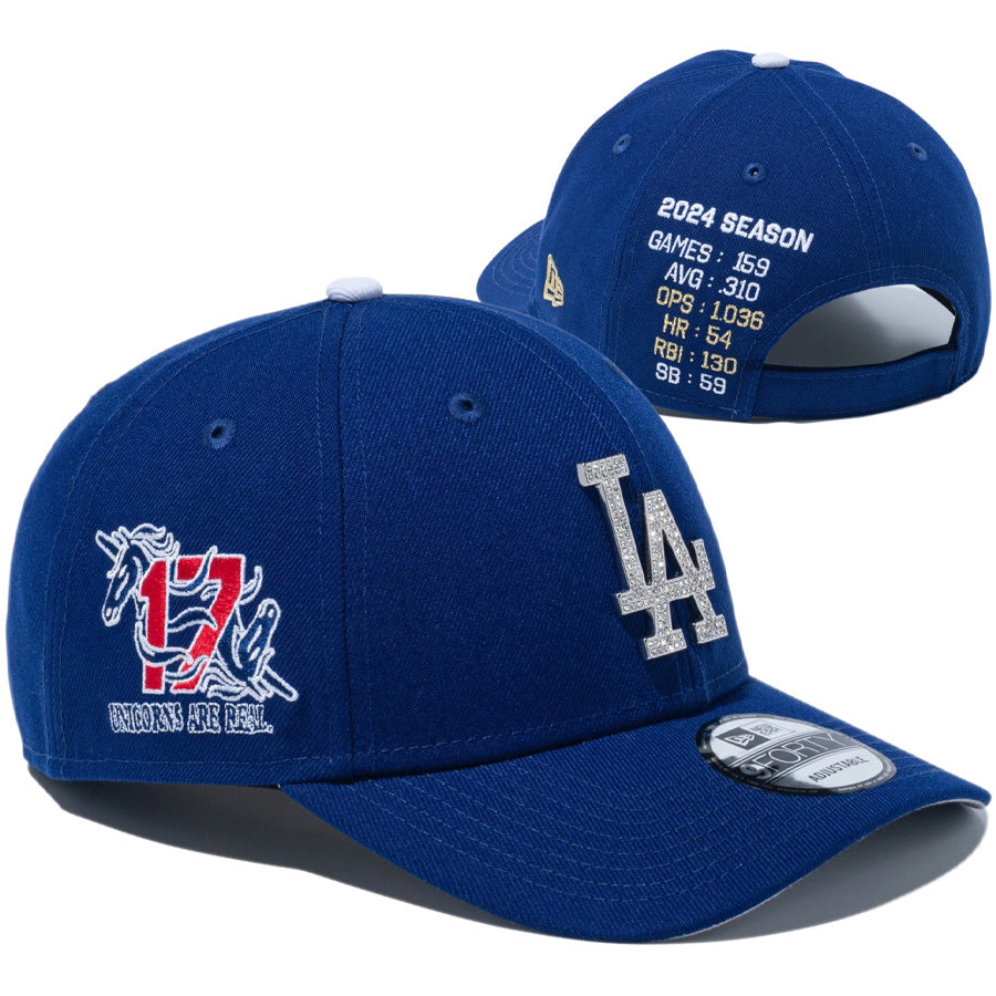 9FORTY Los Angeles Dodgers 2024 Stats Pack ロサンゼルス・ドジャース ダークロイヤル