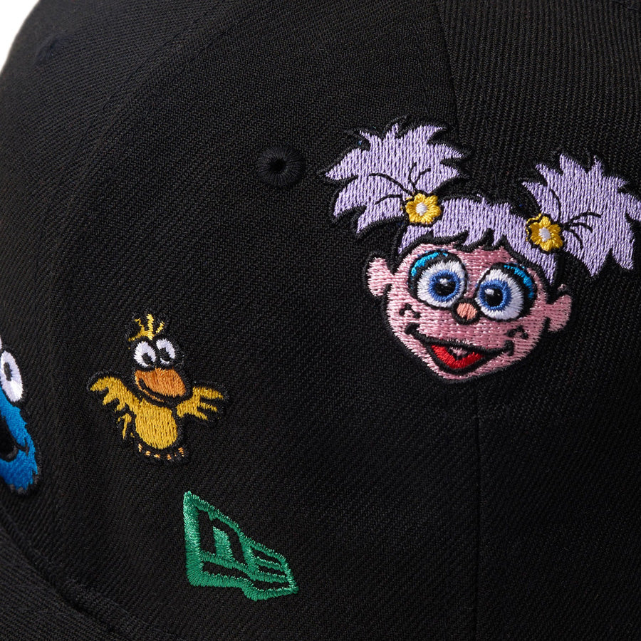 59FIFTY SESAME STREET セサミストリート オールオーバー ブラック