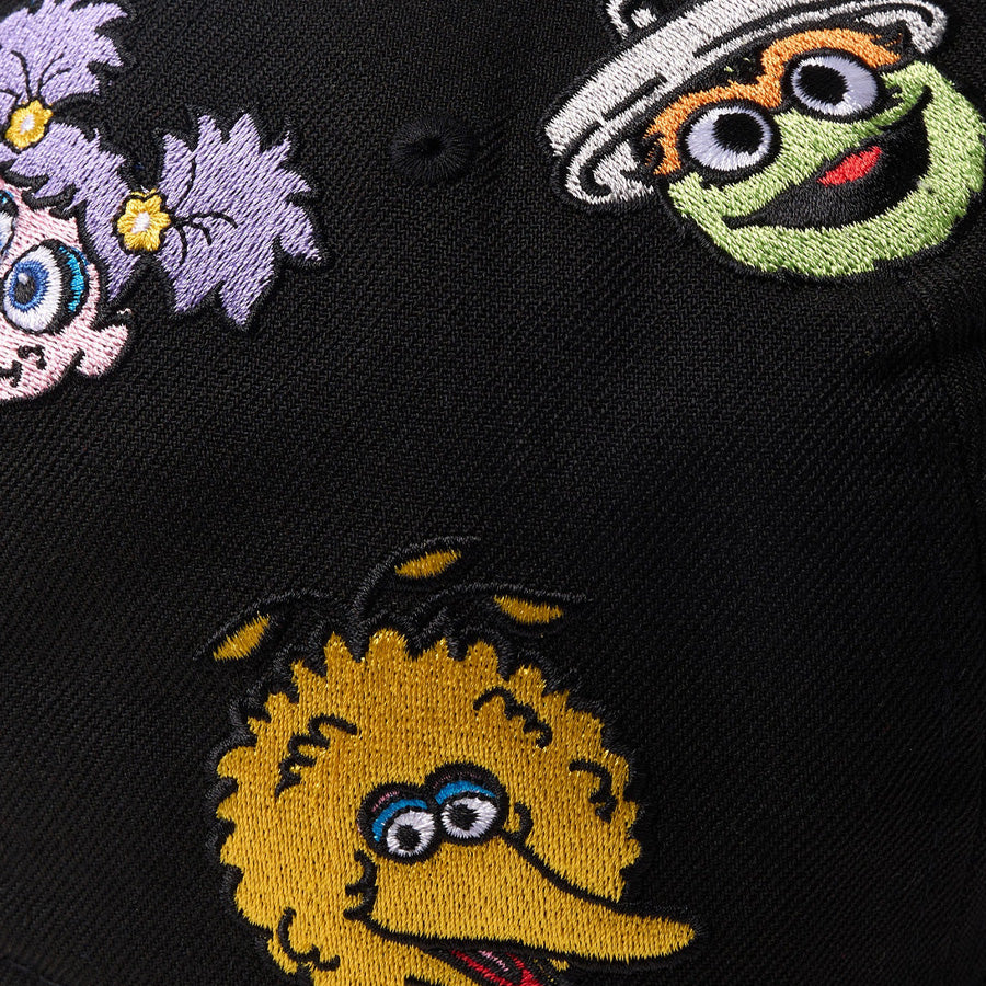 59FIFTY SESAME STREET セサミストリート オールオーバー ブラック