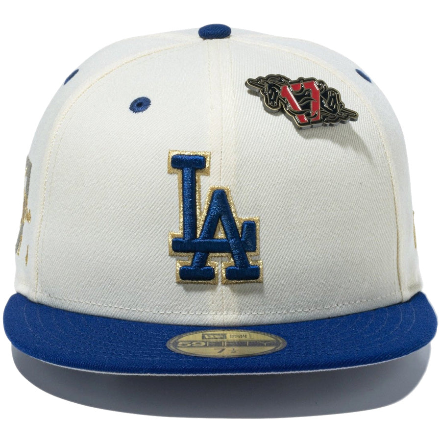 59FIFTY Los Angeles Dodgers 50-50 Club Pack ロサンゼルス・ドジャース クロームホワイト