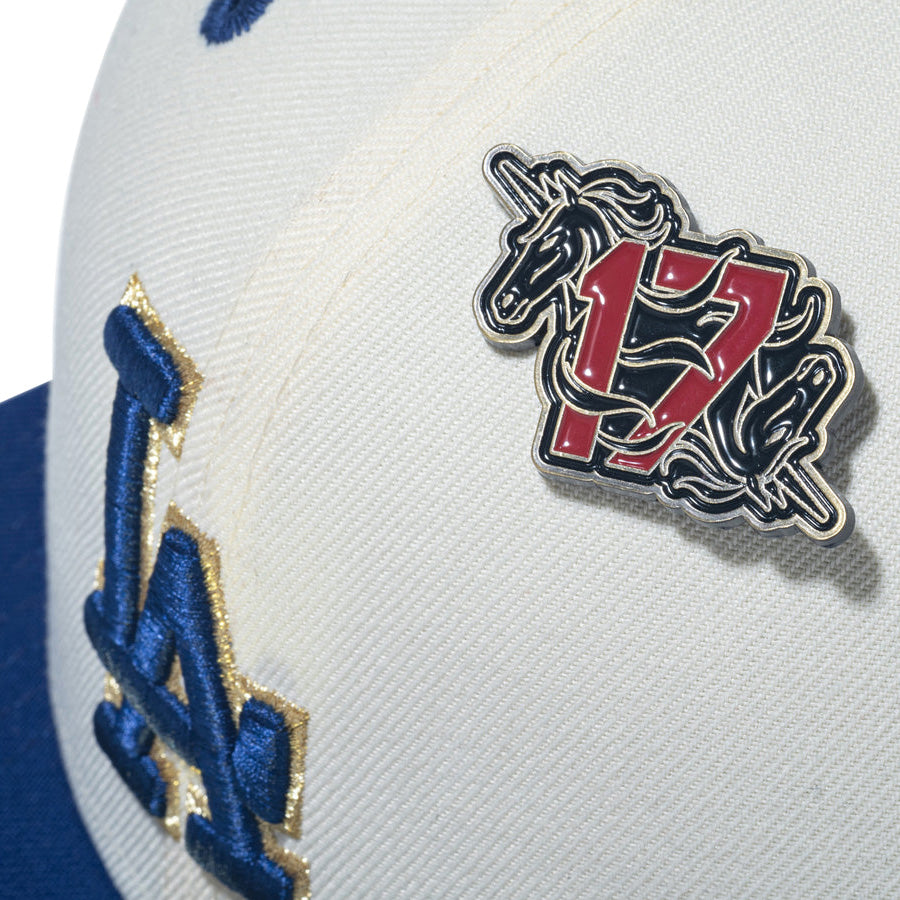 59FIFTY Los Angeles Dodgers 50-50 Club Pack ロサンゼルス・ドジャース クロームホワイト