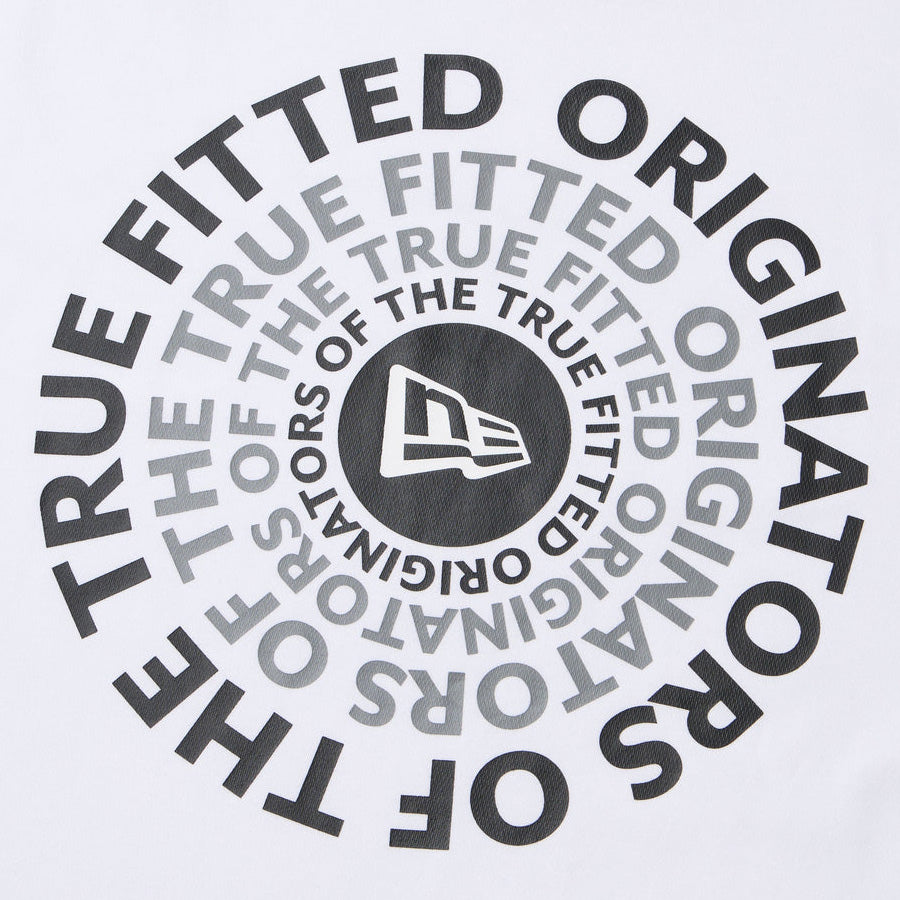 長袖 パフォーマンス Tシャツ Circle OOTTF ホワイト レギュラーフィット