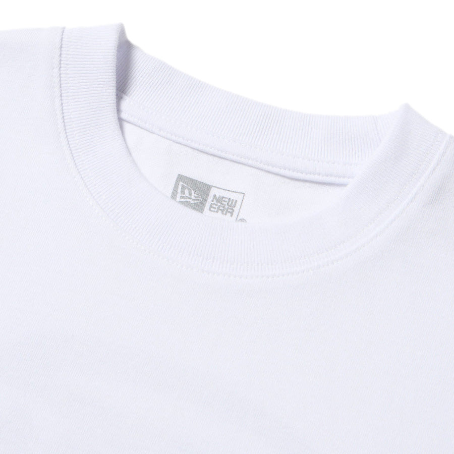 長袖 オーバーサイズド コットン Tシャツ Tagging ホワイト